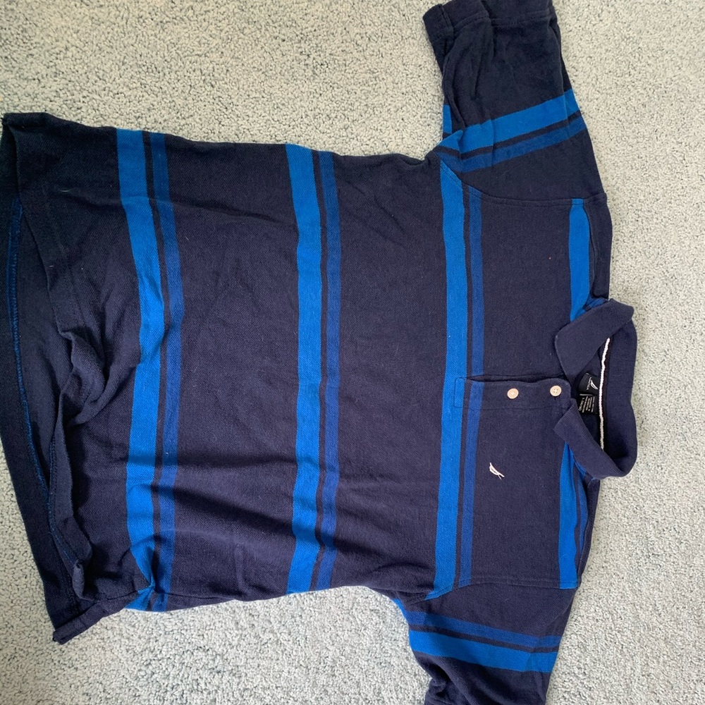 Boys nautica striped shirt